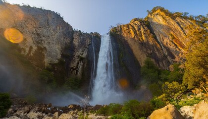 Obraz premium 滝の風景