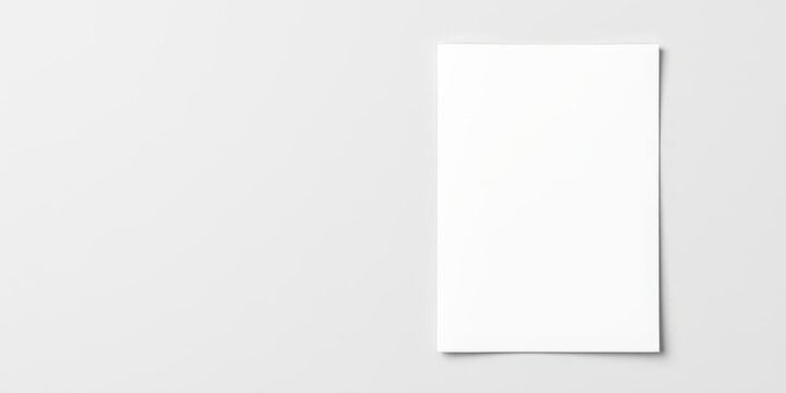 Vertical greeting card mockup template with blank space for custom designs and text, presentation, vertical