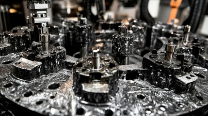 oil, drilling, platform, ocean, rig, waves, water, sunset, sky, contrast, dramatic, dark, expanse, blue, golden, tower, industry, maritime, offshore, energy, extraction, marine, engineering, structure