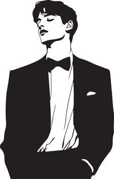 recommend clip art: man in suit