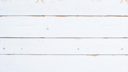Obraz premium White wooden boards with a textured surface, perfect for rustic or shabby chic designs, grunge, natural, texture