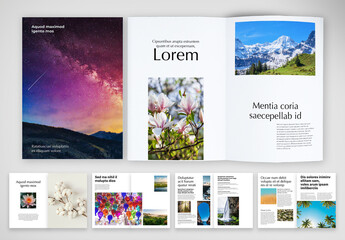 Elegant Nature Photography Brochure Template