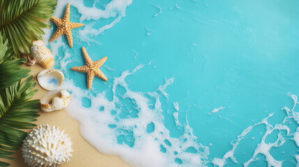 Holiday vacation design concept template