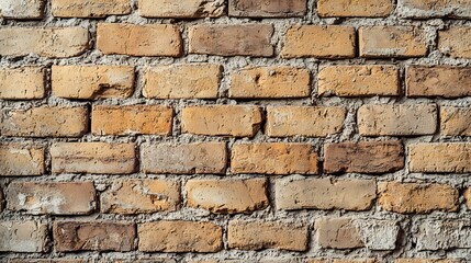 Obraz premium Textured Brick Wall Background: A Detailed Image of an Old Brick Wall