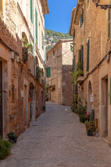 Gasse in Valldemossa, Mallorca