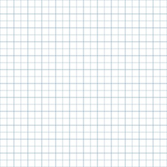 Grid paper line with line width variation seamless pattern on white background