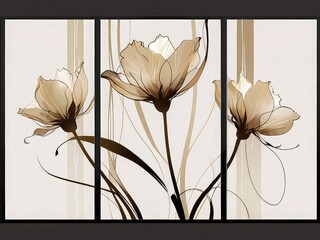 flowers with transparent background, bouquet of flowers, frame with sunflowers and butterflies