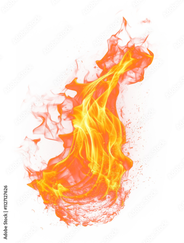 Poster png flame spark bonfire illuminated exploding.