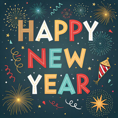 happy new year background