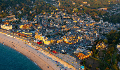 Etretat vue du ciel