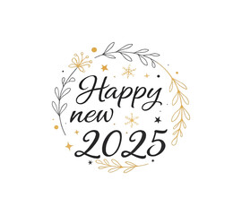 Happy new year 2025