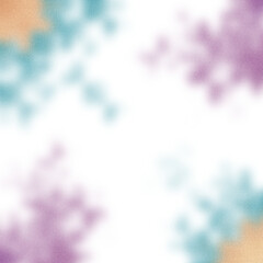 An abstract transparent wavy vignette design element overlay.