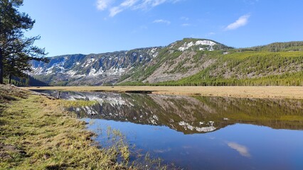 Trippy nature and geothermal activity in Yellowstone National Park