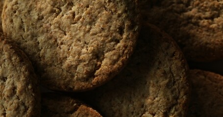 Rustic Cookies with Textured Surface