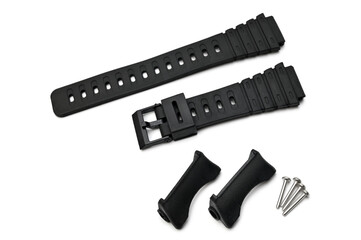 Watch black strap