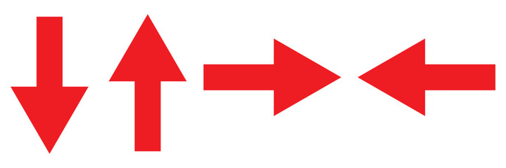 Arrow icons set. Arrow collection. Simple arrow big set. Vector illustration