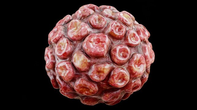 Detailed 3D Model of a Pathogen