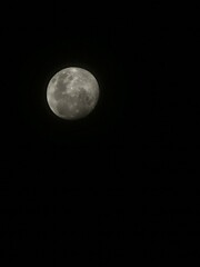 Fototapeta premium moon over night sky