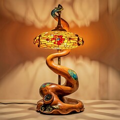 wooden mannequin on a white