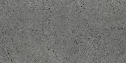 Cose-up view of a gray concrete surface. The texture is rough with small dark specks scattered throughout. Abstract background of concrete wall. 