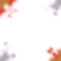 An abstract transparent wavy vignette design element overlay.