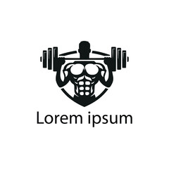 Abstract Gym Logo Design
