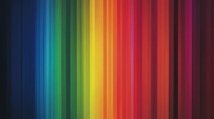 Obraz premium Vertical stripes, spectrum of vibrant colors.