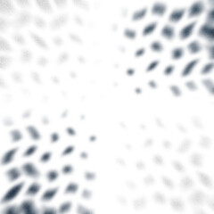 An abstract transparent wavy vignette design element overlay.