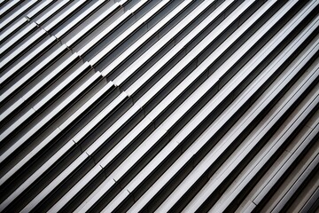 Obraz premium A textured surface with diagonal lines predominantly in shades of gray.