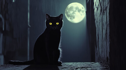black cats bring bad luck, especially on Friday the 13th, is a superstition rooted in medieval Europe. They were often associated with witches and considered omens of misfortune.