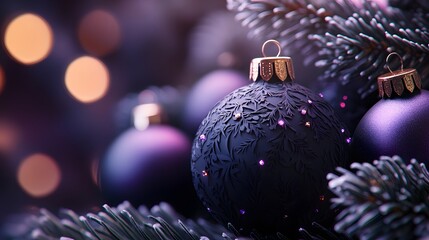 Christmas Balls, Garlands, Tree and Decorations, Santa Claus, Formed With Paper Cut Art, Abstract Image, Texture, Pattern Background, Wallpaper, Cover and Screen of Smartphone, PC, Laptop