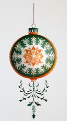 Christmas Balls, Garlands, Tree and Decorations, Santa Claus, Formed With Paper Cut Art, Abstract Image, Texture, Pattern Background, Wallpaper, Cover and Screen of Smartphone, PC, Laptop