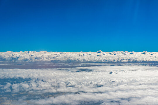 Brunei International Airport in Brunei Darussalam daytime aerial view from airplane