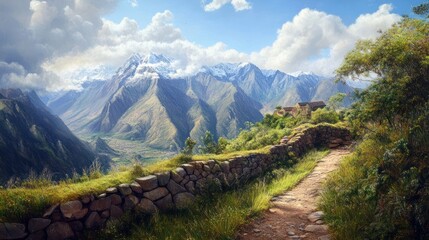 Hike in Peru