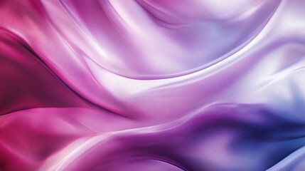 Fototapeta premium Abstract Draped Fabric in Pink and Purple Hues