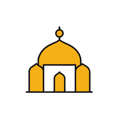 illustration of a mosque