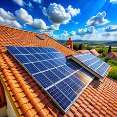 Solar Panels on Rooftops