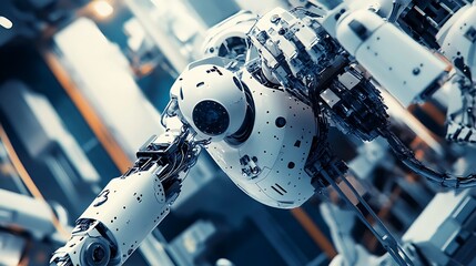 Fototapeta premium Advanced Robotics: A Glimpse into the Future of Automation