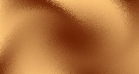 Abstract  yellow brown foil texture blurred pattern dark golden yellow. Empty, used as background for display products.