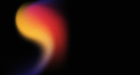 Teal yellow orange blue  black color gradient background, grainy texture effect, poster banner landing page backdrop design