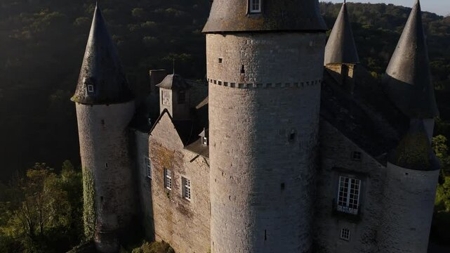 Exploring the Timeless Beauty of Veves Castle Amongst Nature's Embrace
