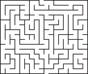 Kids riddle maze puzzle labyrinth vector illustration
