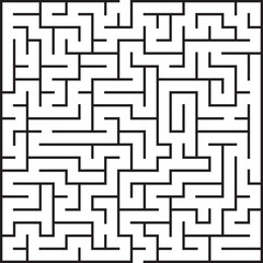 Kids riddle maze puzzle labyrinth vector illustration