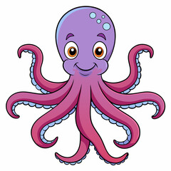 octopus cartoon character