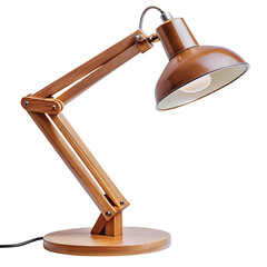 desk lamp isolated on white background