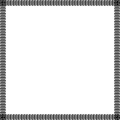 Artistic abstract Border and Frame, Colorful Rectangle Frame, Creative Border,