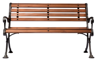 PNG Park bench furniture white background architecture