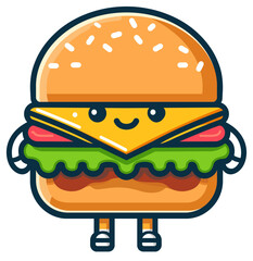 mascot vector art illustration logo 