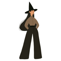 woman contour astrology, goddess of female power. zodiac signs, tarot cards, fortune-telling and predictions, forecast	
