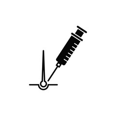 Platelet rich plasma icon Vector flat thin line illustration